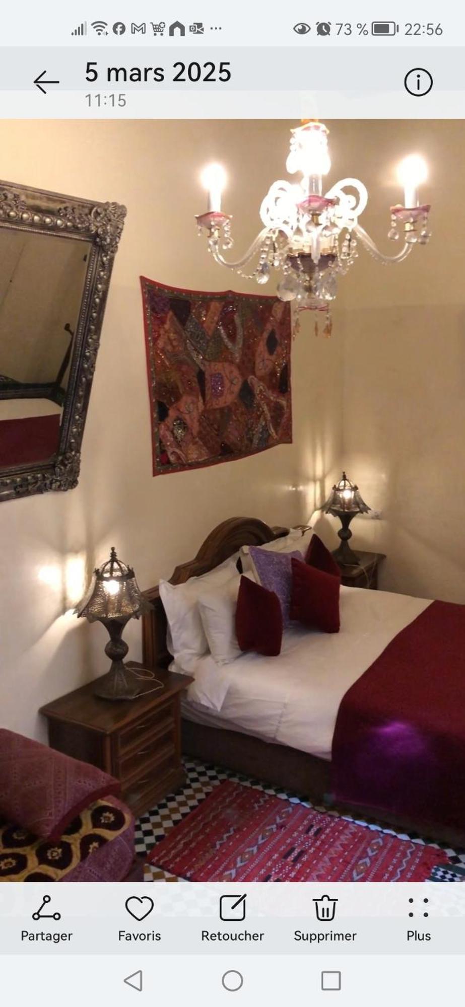 Riad Avec Terrasse Privee Et Piscine Partagee A 300M Фес Экстерьер фото